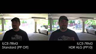 4K HLG High Dynamic Range vs SDR extreme backlight test [upl. by Horatia]