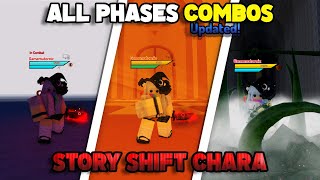 How To Combo With Every Phase Of StoryShift Chara Outdated  Undertale Test Place Reborn [upl. by Akinad348]