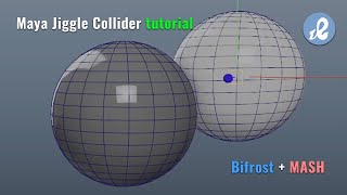 Maya Jiggle Collider Deformer tutorial [upl. by Akemahs126]