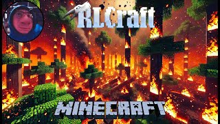 I Took ONE Step Forward And TWO Steps Back Minecraft RLCRAFT PT2 [upl. by Annua]