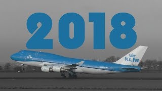 PLANE SPOTTING 2018  An Aviation Music Video [upl. by Kalina]