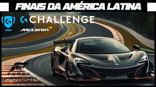 CORRIDA 1 DO LOGITECH G CHALLENGE MCLAREN  FORZA MOTORSPORT  GAMEPLAY NO VOLANTE [upl. by Alikat]