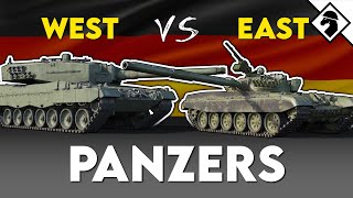 East vs West German Panzer Units  Hyperwar 1989 [upl. by Eibot]