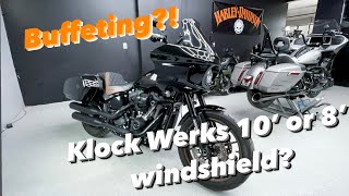 Klock Werks Windshield 8’ or 10’ Low rider ST [upl. by Zackariah]