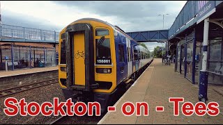 Stockton  on  Tees  Come with me on a 6 mile adventure including a visit to Stockton Market [upl. by Akkina788]