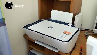 HP DeskJet 2721e Unboxing instalación y configuración  HP DeskJet 2721e Unbox install amp config [upl. by Bradleigh]