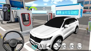 New Gas Station Open in Highway Rest Area For Refueling car  3D Driving Class 2024  Android game [upl. by Dimitry202]