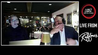 Live at Lunch with Charles Hanagriff and Jimmy Ott from Ruffinos for Nov 22 2024 [upl. by Neellek]