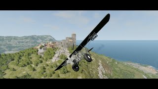 Driving and flying in Italy  Autobello Piccolina  BeamNGDrive [upl. by Akinaj929]