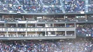 Ken Griffey Juniors Last AtBat Safeco Field 2009 [upl. by Ecirtemed]