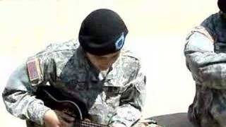 Preston Deluz in Basic Training singing Lets Just Kiss and Say Goodbye by the Manhattans [upl. by Hettie724]