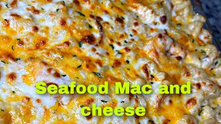 Seafood Mac and Cheese  The BEST made the kimmy way [upl. by Yahc233]