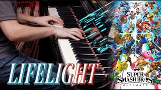 quotLifelightquot Solo Piano Version  Super Smash Bros Ultimate [upl. by Nalyak]