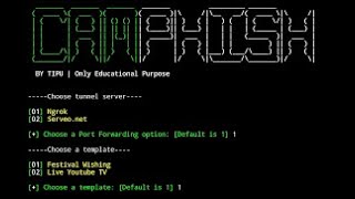 Camphish With Termux [upl. by Araht603]