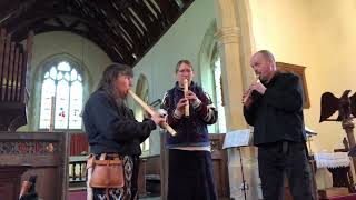 Salve Virgo Viginum on medieval recorders by Terry Mann played by The New Cambridge Waits [upl. by Tamaru]