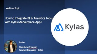 How to Integrate BI amp Analytics Tools with Kylas Marketplace App​ [upl. by Hallimaj]