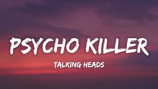 1 Hour  Talking Heads  Psycho killer Lyrics from Stranger Things Season 4 Soundtrack  Lyri [upl. by Hairom]