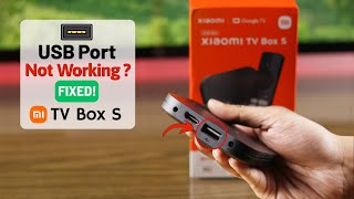 Xiaomi Mi TV Box USB Port Not Working  Fixed [upl. by Laktasic]