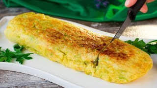 Omelette aux courgettes  parfaite pour un petit déjeuner savoureux et rassasiant   SavoureuxTV [upl. by Buckie83]