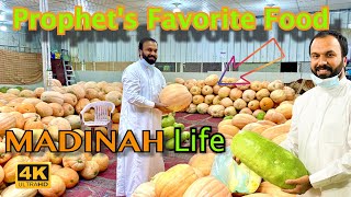 Madina Life 4K Prophets Favorite Food Sabzi Mandi Visit Vegetable Market Saudia Arabia [upl. by Nylrebmik86]