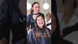 Hermoso color de cabello rubio y tutorial de balayage blonde balayage balayagehighlights [upl. by Ycrad]