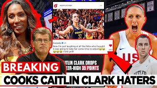 what Lisa Leslie COOKS Caitlin Clark HATERS 35 POINT Performance Diana Taurasi Sheryl Swoopes MAD [upl. by Kleeman]