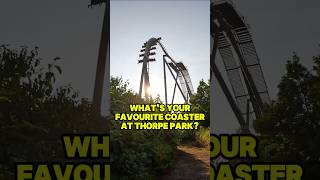 Whats The BEST Roller Coaster At THORPE PARK rollercoaster themepark thorpepark [upl. by Tara]