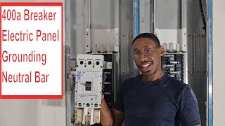 Whats Inside a 400AMP Electrical Panel and Watch Me Install It [upl. by Ahsaek]