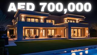 Inside a Stunning AED 700000 Dubai Villa  The Ultimate Luxury Real Estate Tour [upl. by Eetnahs]