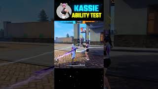 New OP Character KASSIE 🔥 ABILITY TEST l shorts freefire  FireEyes Gaming [upl. by Ricardo]