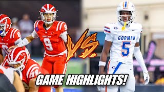 1 Mater Dei VS 2 Bishop Gorman Full Game Highlights  High School Football 2024 [upl. by Lakim34]