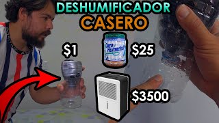 ¿Como hacer un DESHUMIFICADOR CASERO para eliminar la humedad de una habitación [upl. by Henrietta857]