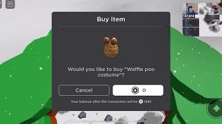 Sniping Waffle Poo UGC LIMITED FREE 🧇 [upl. by Hobbie]