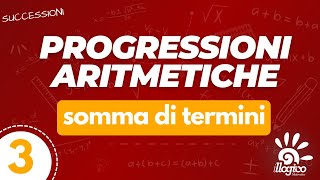 Progressioni aritmetiche  somma dei primi n termini consecutivi  3 [upl. by Wieren]