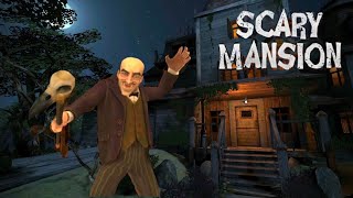 I escaped from the Scary mansion on my 1st play blastergaming scarygaming scarymansion views [upl. by Atalante206]