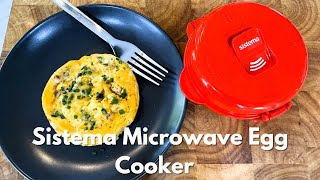 I Review The Sistema Microwave Egg Cooker [upl. by Gnen265]