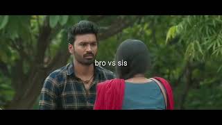 maaran movie  bro vs sis sentiment sceneHQ 2022 [upl. by Annal871]