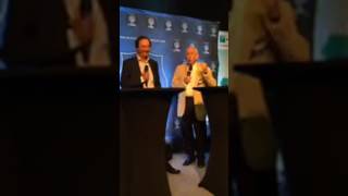 Flandres Business Club FBC l Gerard Mulliez et Michel Edouard Leclerc  video 01 [upl. by Nylirak]