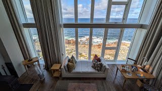 Fogo Island Canada  Fogo Island Inn Flat Earth Suite room tour 2024 Sep 14 [upl. by Snave]