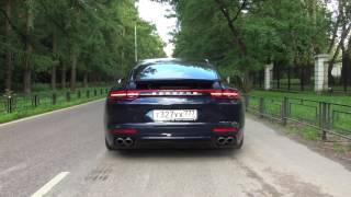 Porsche Panamera 4S launch control start [upl. by Jennie]