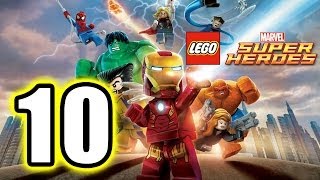 LEGO Marvel Super Heroes Walkthrough PART 10 PS3 Lets Play Gameplay TRUEHD QUALITY [upl. by Vokaay528]