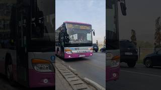 Șofer de miliarde Autobuzul Setra S415LE business 977 pe linia M26 tranzitează DN1 [upl. by Arreyt566]