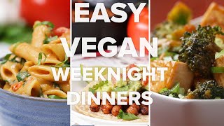 Easy Vegan Weeknight Dinners [upl. by Diahann]