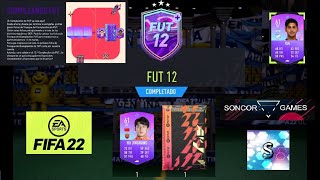 FIFA 22 DESAFIO FUT 12 FICHA HU JINGHANG  FICHAS DE TRUEQUES FUT  FICHA ISA EVENTO CUMPLEAÑOS FUT [upl. by Tabb]