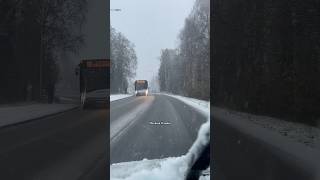 Finland winter started today finland winter shortvideos shorts [upl. by Maffei309]