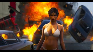 GTA V  No Shoes No Service 3  Rockstar Editor [upl. by Dietrich]