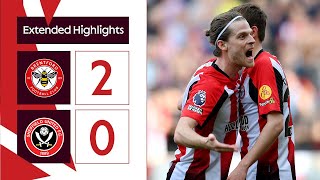 Brentford 2 Sheffield United 0  Extended Premier League Highlights [upl. by Rowe]