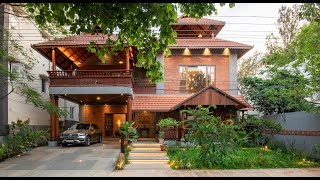 Kerala chettinad style house by Montimers Architects  Architecture amp Interior Shoots [upl. by Knorring]