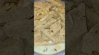 Rava Barfi Recipe shortsvideo ytshorts sujibarfi trending [upl. by Neeliak]