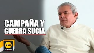 Luis Castañeda quotUna campaña sin guerra sucia no es campañaquot [upl. by Onidranreb]